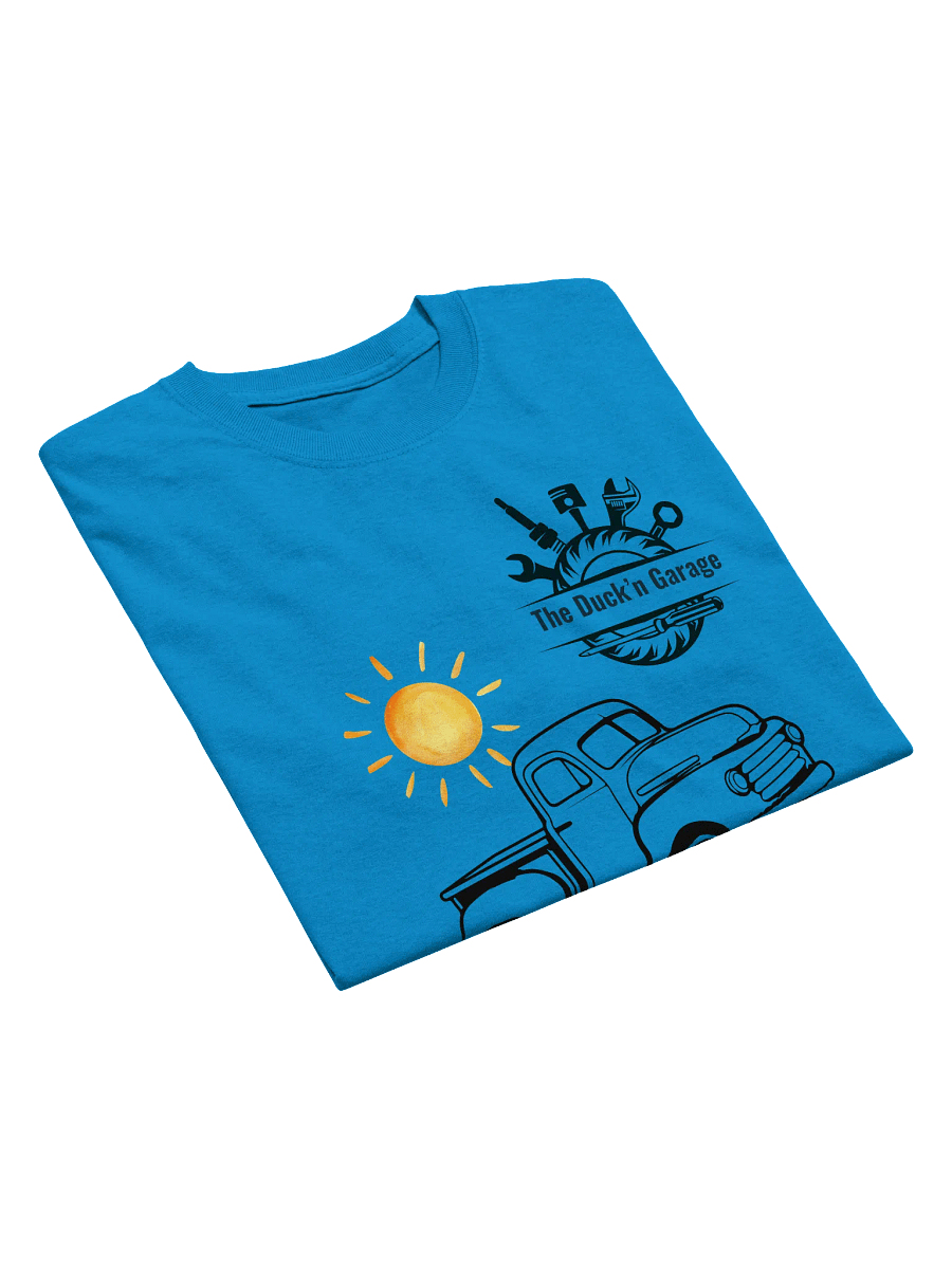 The Duck'n Garage Gear Logo Printed Light Color T-Shirt product image (3)