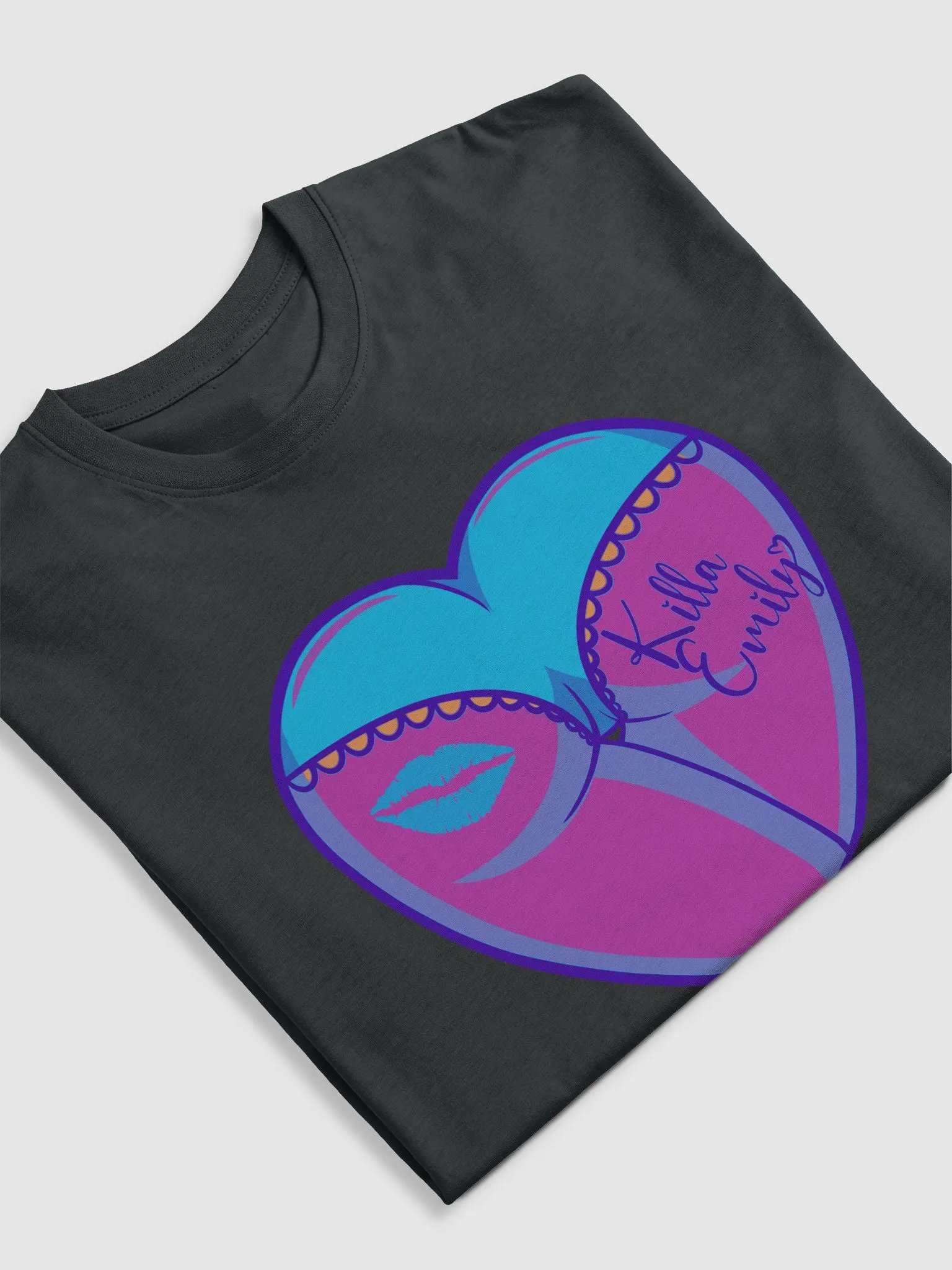 COLORFUL HEART BUTT TEE product image (5)