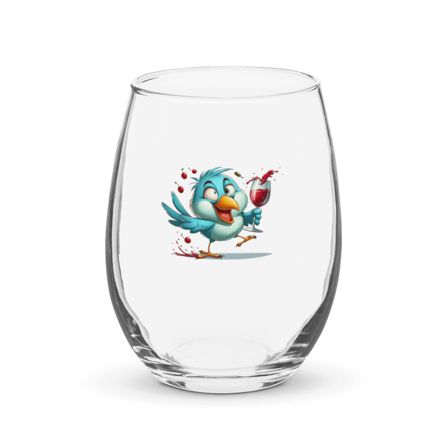 PARRIOT BIRD Customizable Stemless Celebration Glass product image (1)