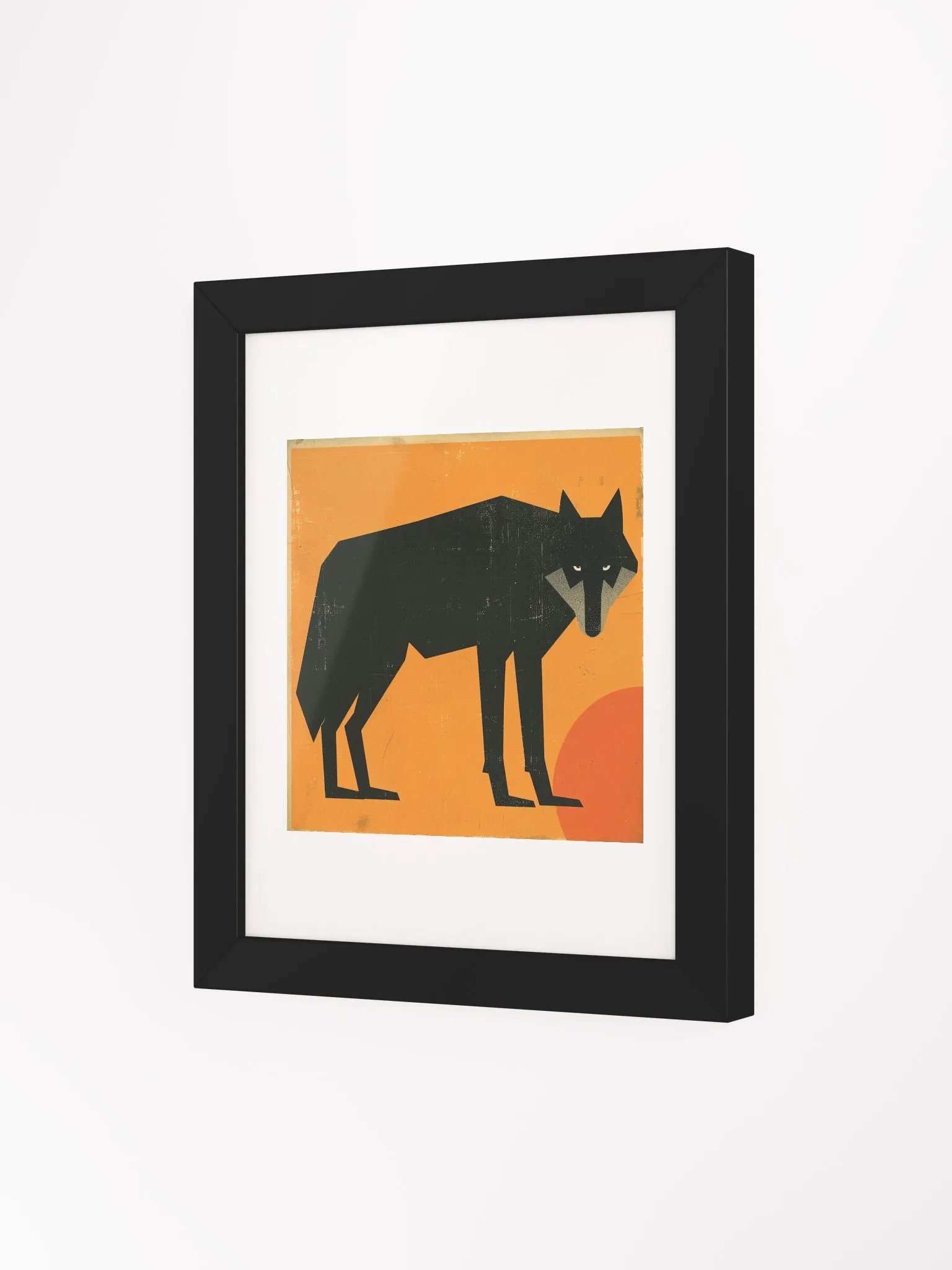 Framed Wolf Fenrir Print product image (31)