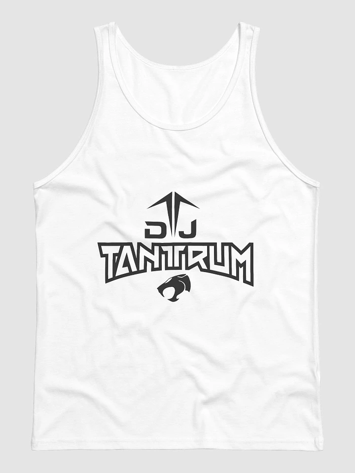 DJ TanTrum Tank Top (Black Logo) product image (6)