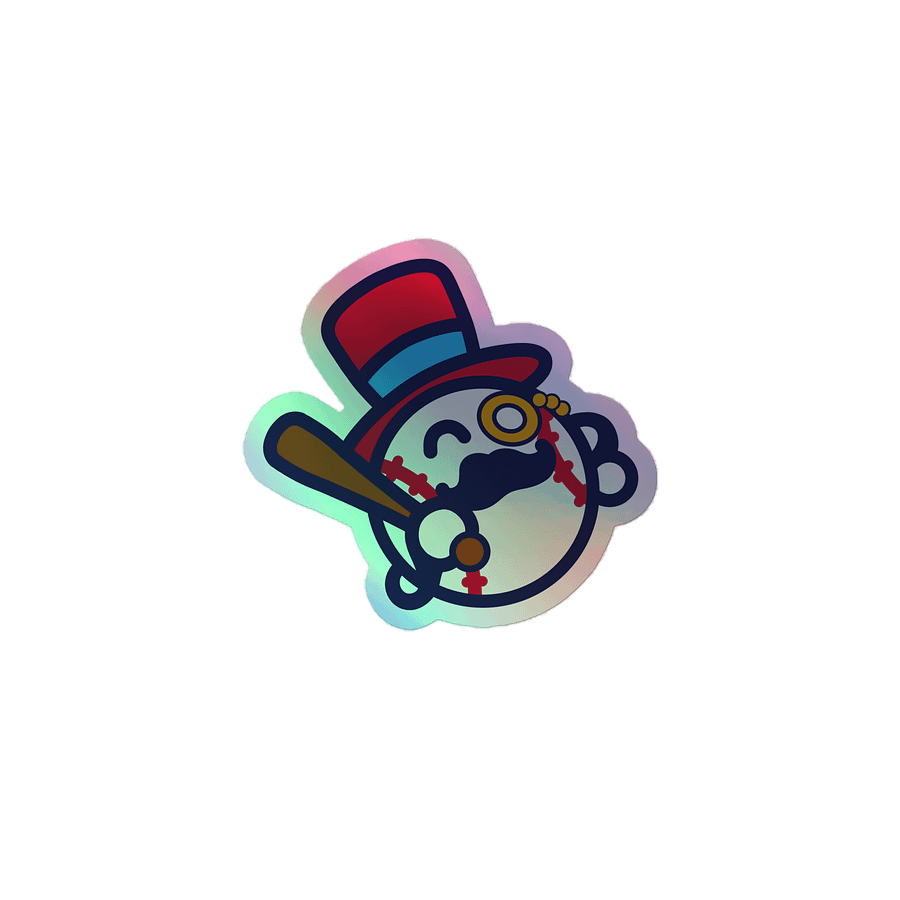 Holo Sticker (Mr Joe Showstoppers) product image (1)