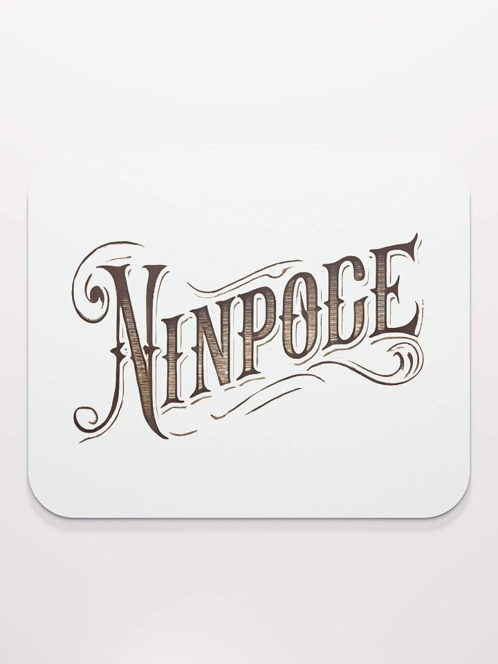 NINPOGE Vintage Typography Mouse Pad product image (2)