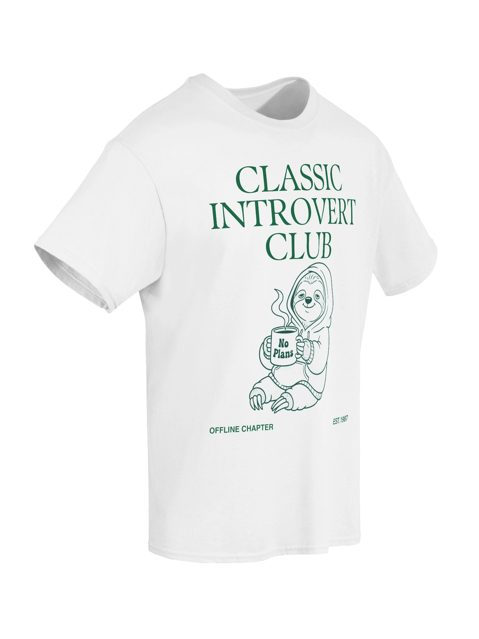 Classic Introvert Club unisex T-Shirt product image (3)