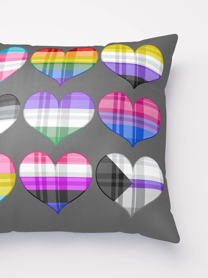 All Hearts Pillow - Dark product image (2)