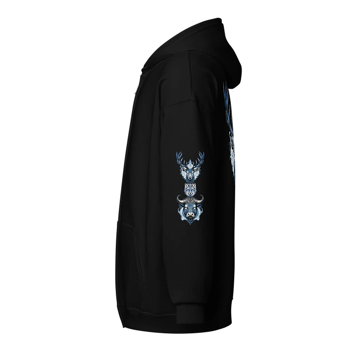 Blue Stag Back Vixen Games zippy Hoodie product image (2)