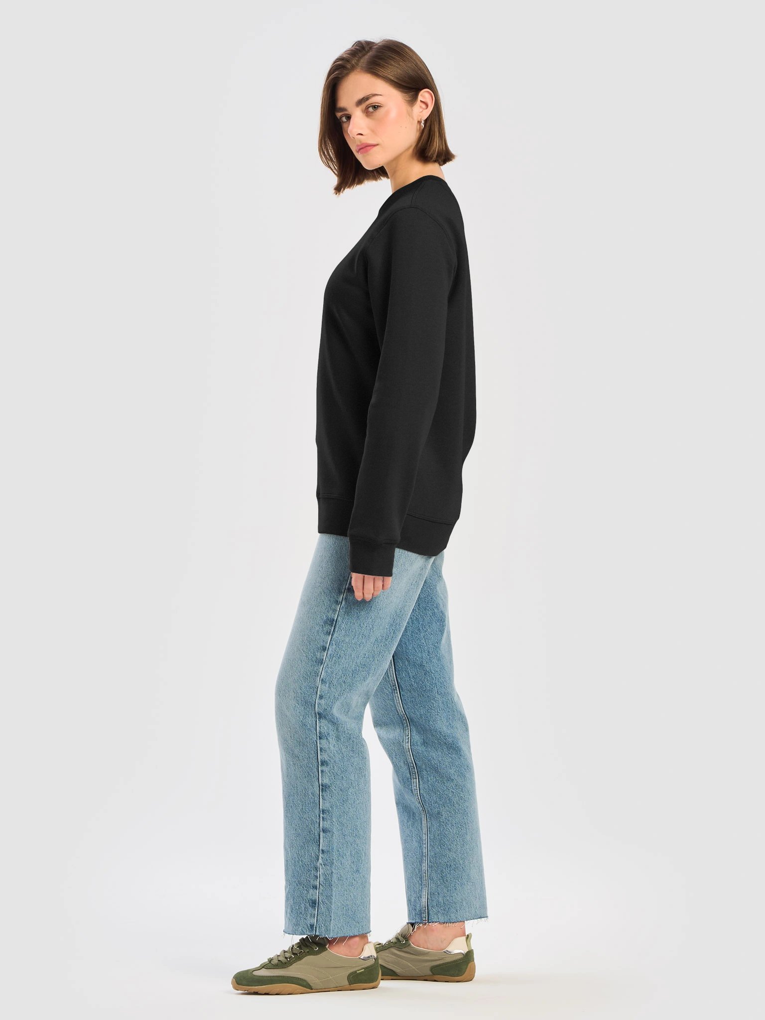 Staycation Organic Cotton Embroidered Sweatshirt product image (8)