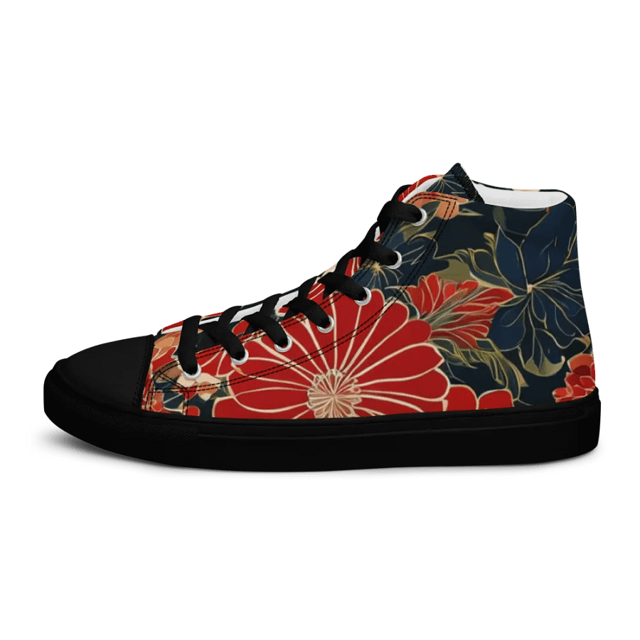 Women's Floral Fusion High Tops product image (9)