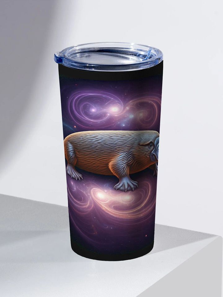 Galactic Platypus 20oz Stainless Steel Tumbler product image (2)