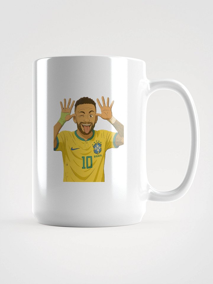 Glossy Mug - Neymar Goal Celebration - Brazil (Various Colours) product image (1)