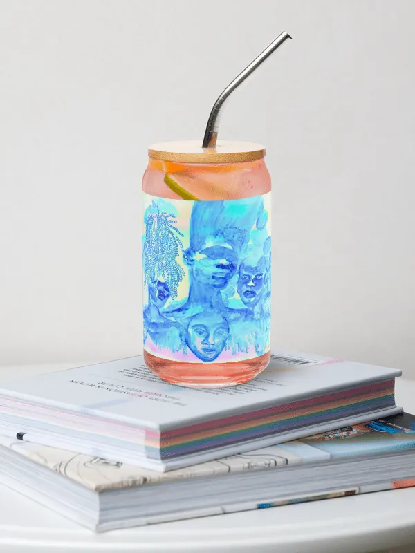 A BEAUTIFUL PEOPLE GLASS CUP product image (2)