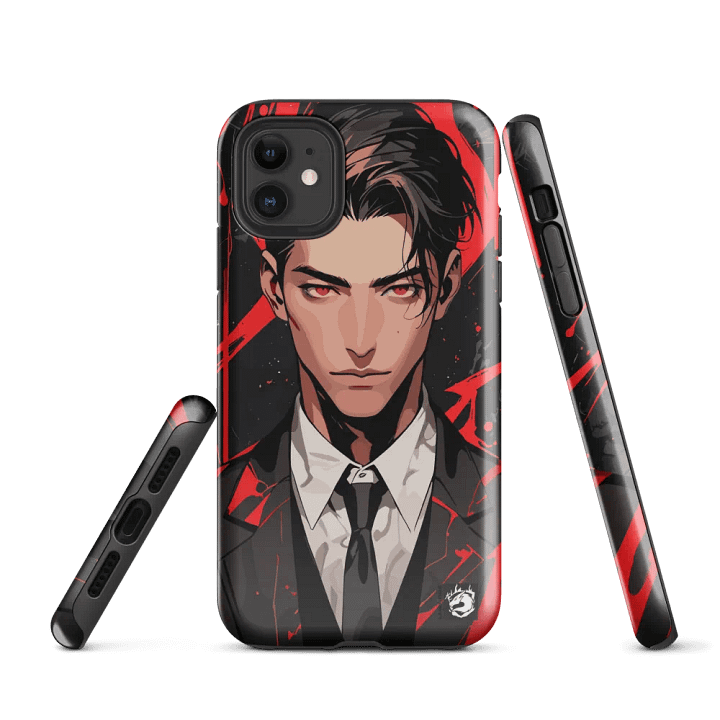 Marble Red Man iPhone® Tough Case product image (1)