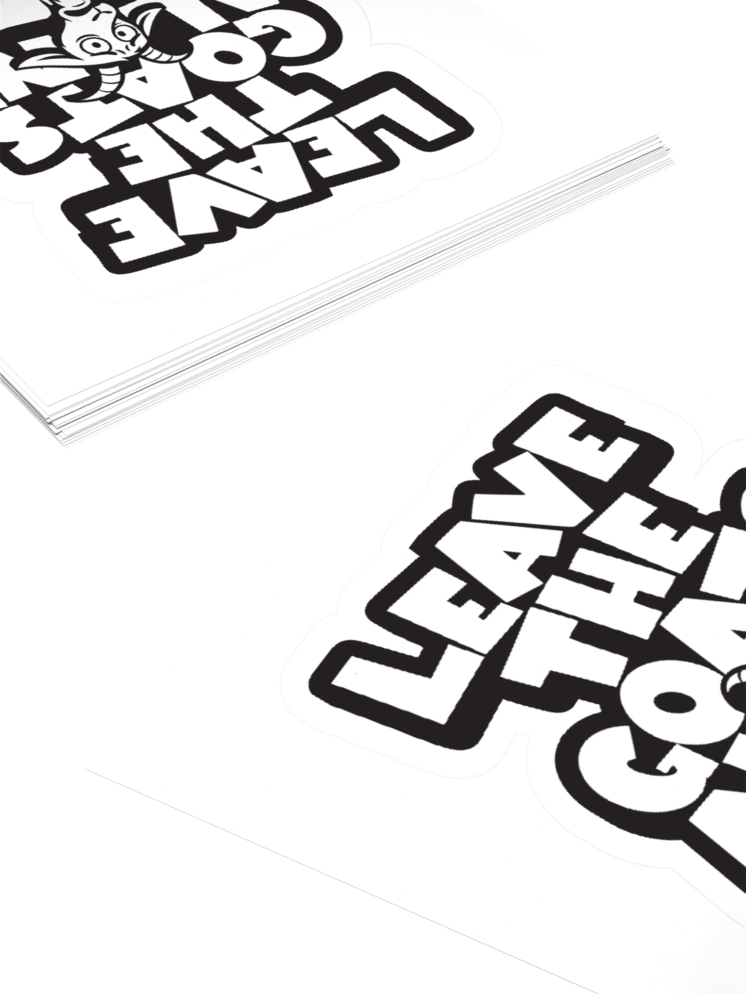 Leave the Goats Alone Stickers product image (12)