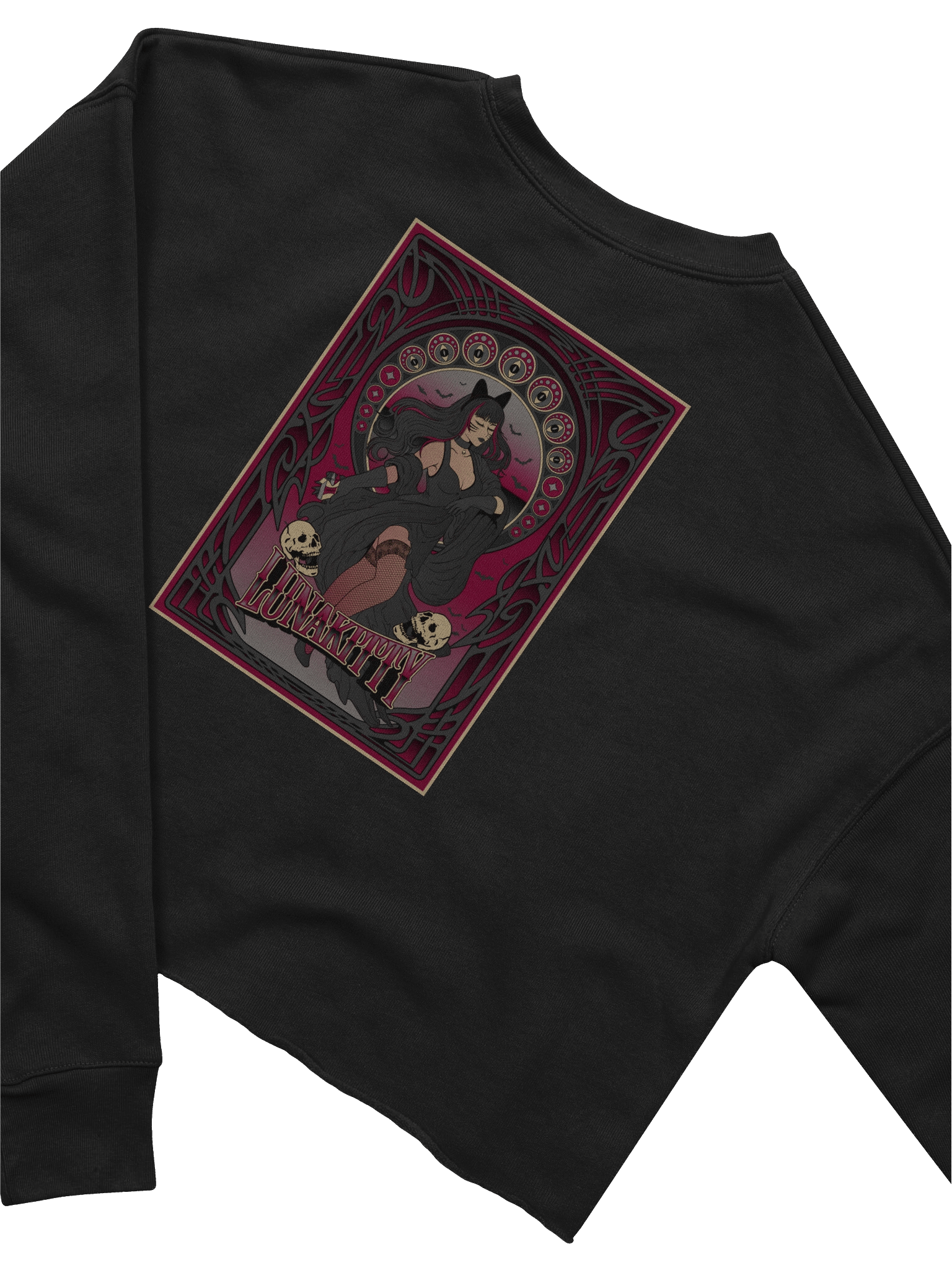 LunaKitty Tarot Card crop long sleeve female product image (4)