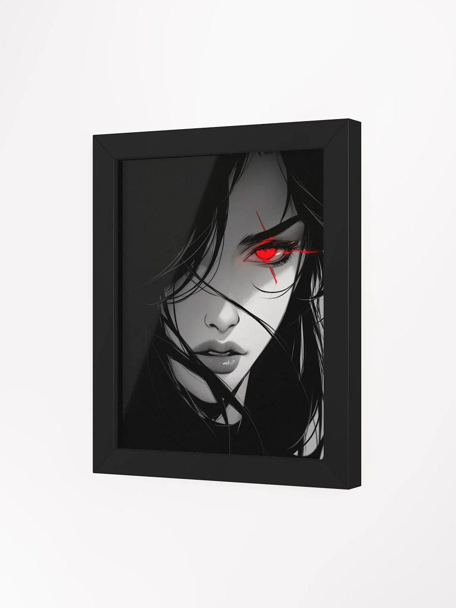 Framed Black&White Crimson Poster product image (3)