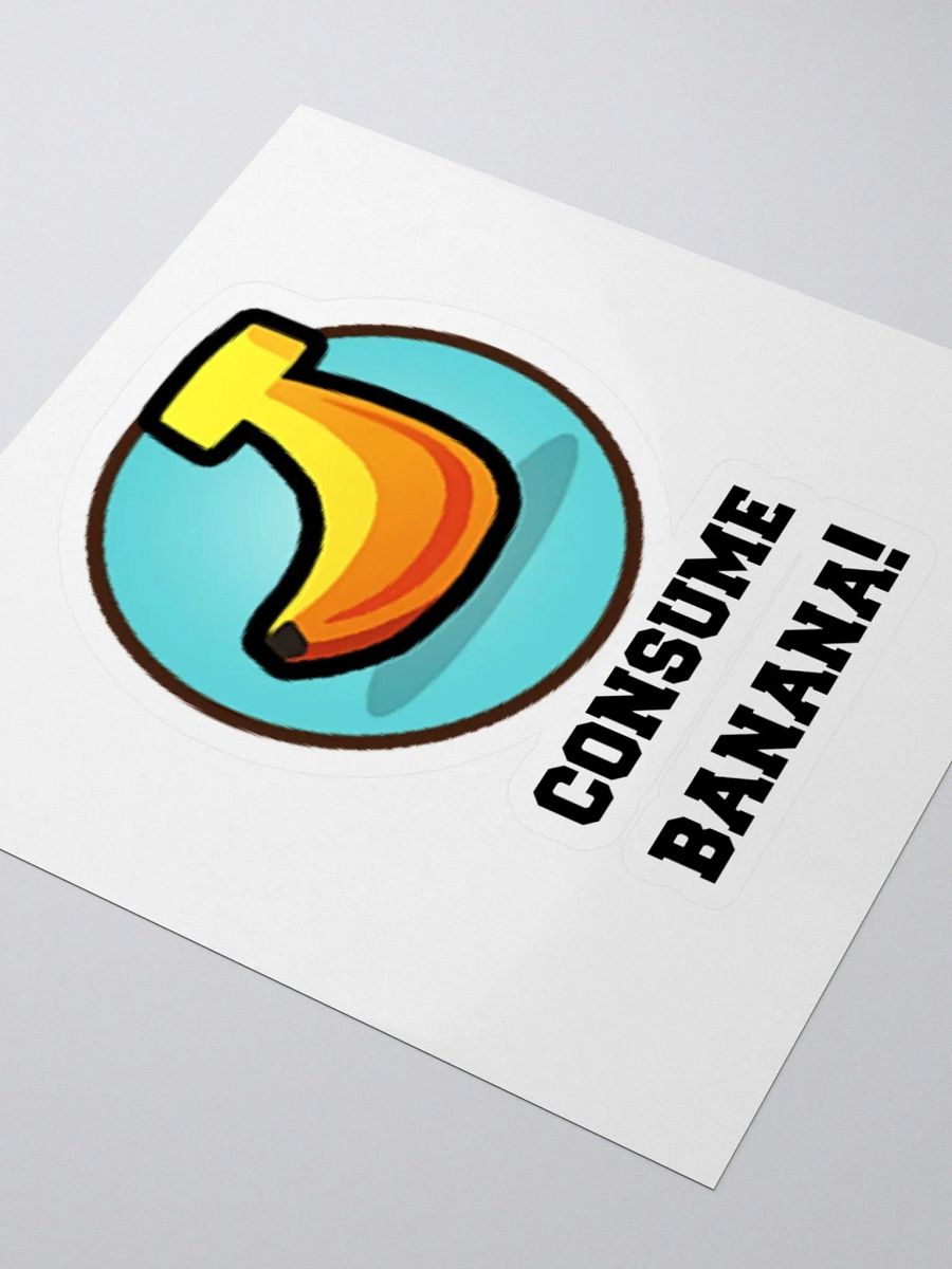 Consume Banana Sticker product image (3)
