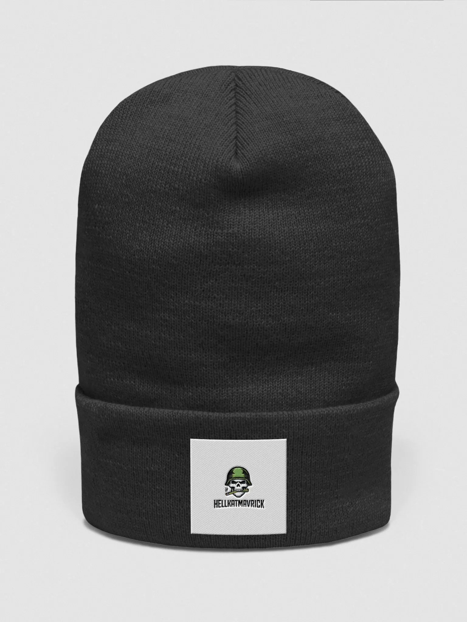 HELLKATMAVRICK Skull Military Beanie product image (1)
