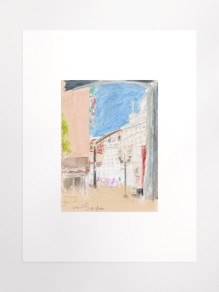 View from the Metro print product image (2)