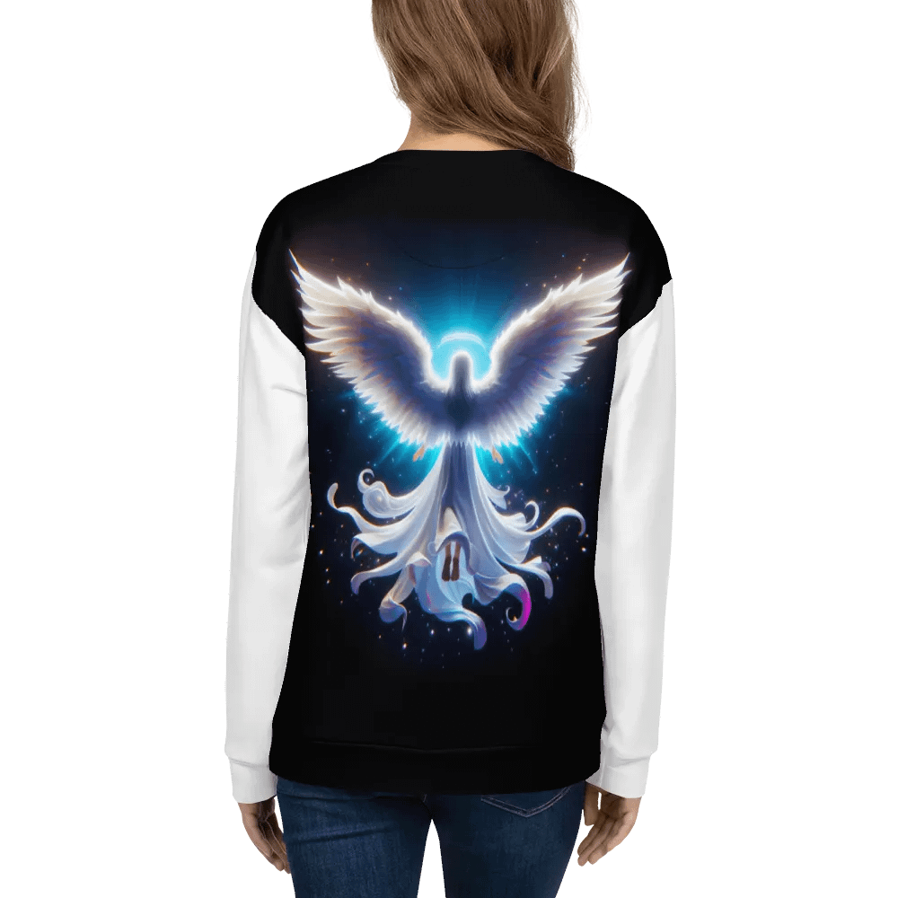 A White Angel and Cross - Unisex Sweatshirt #4 product image (5)