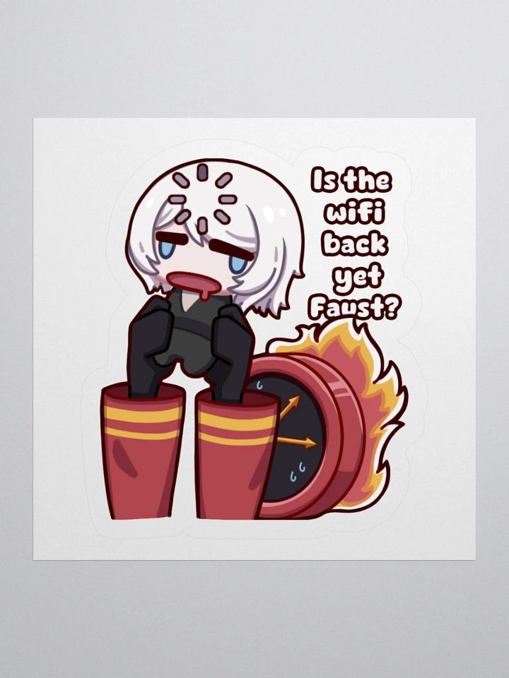 Offline Faust Sticker product image (1)