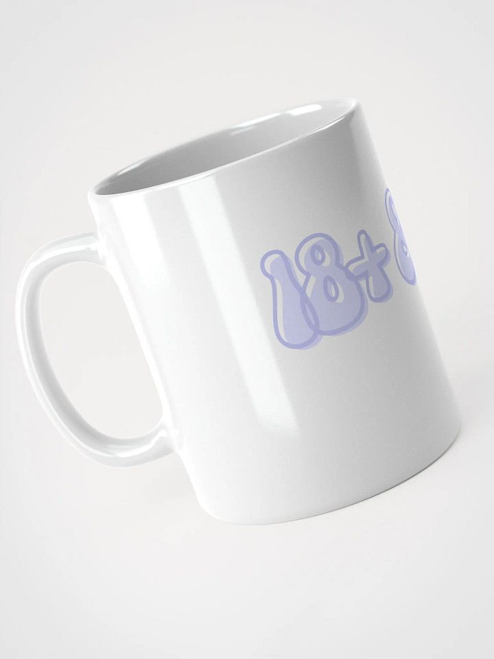 18+ & Sus Mug Blue, White Mug product image (1)