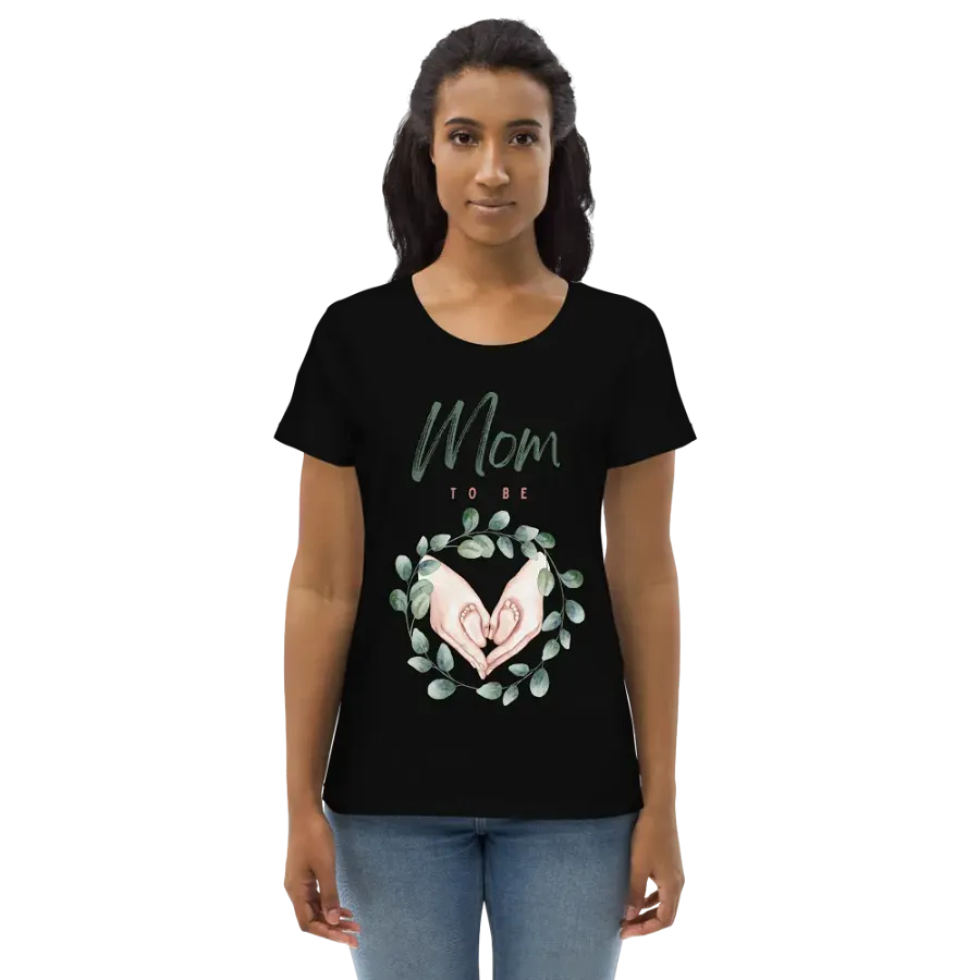 Mom-To-Be Watercolor Love Tee product image (13)