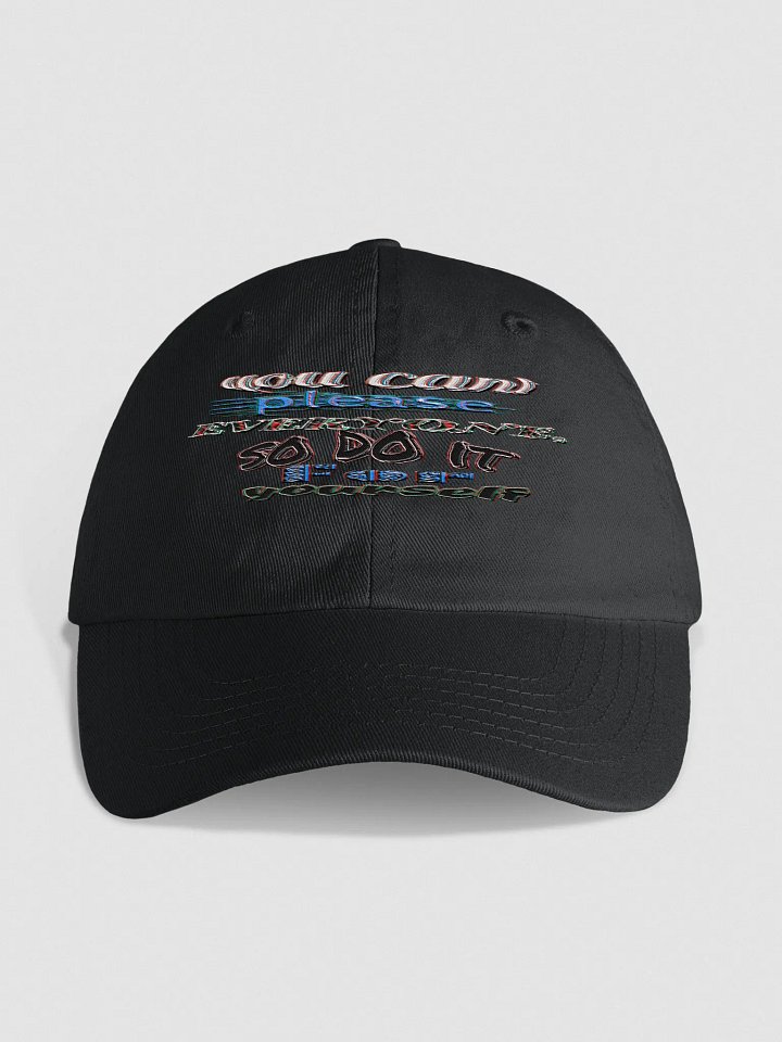 You Cant Please Everyone, So Do It For Yourself - Embroidered - Youth Biowashed Dad Hat product image (1)