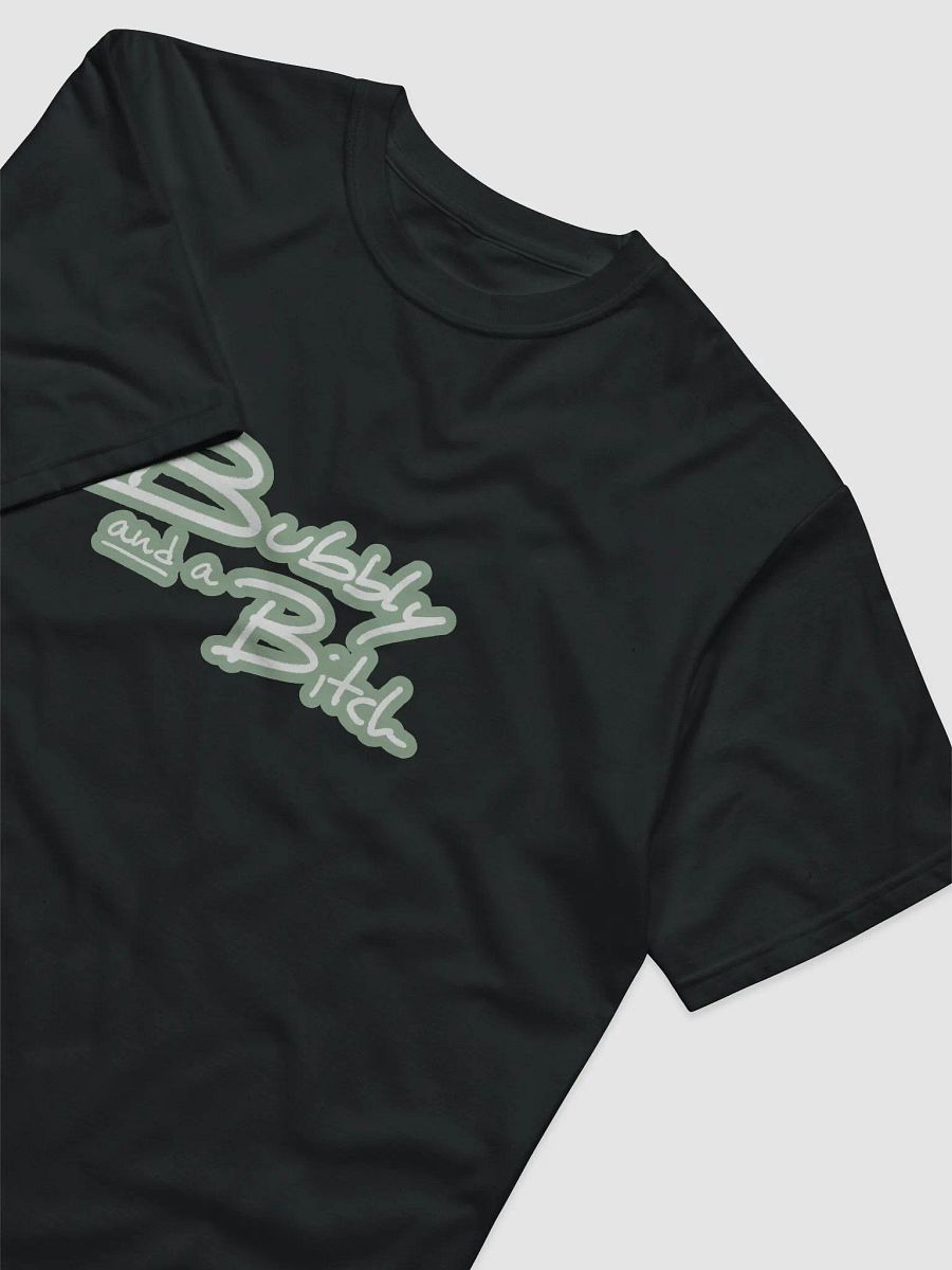 Bubbly and a B*tch (lined design, #96B697) unisex eco tee product image (3)