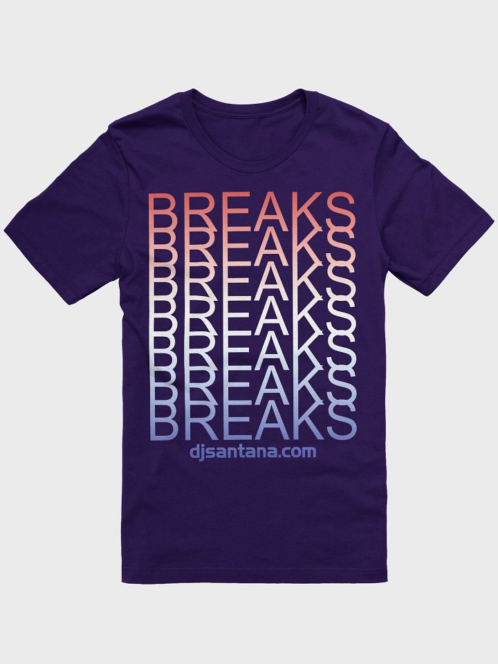 Dj Santana Red white & Blue Breaks T-Shirt product image (3)