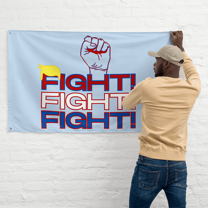 Fight! Fight! Fight! America Flag product image (2)