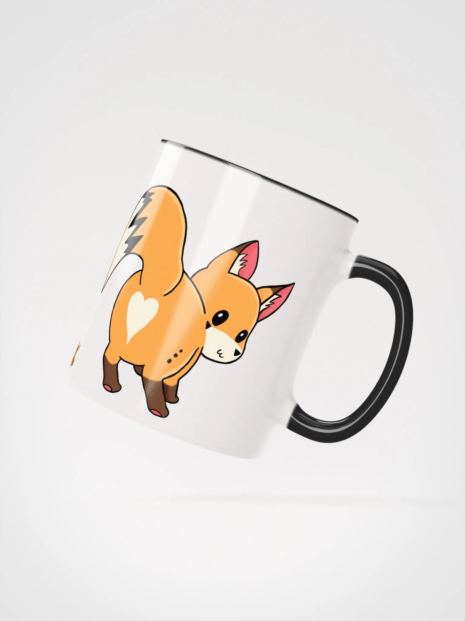 Butt Ceramic Mug with Color Inside product image (2)