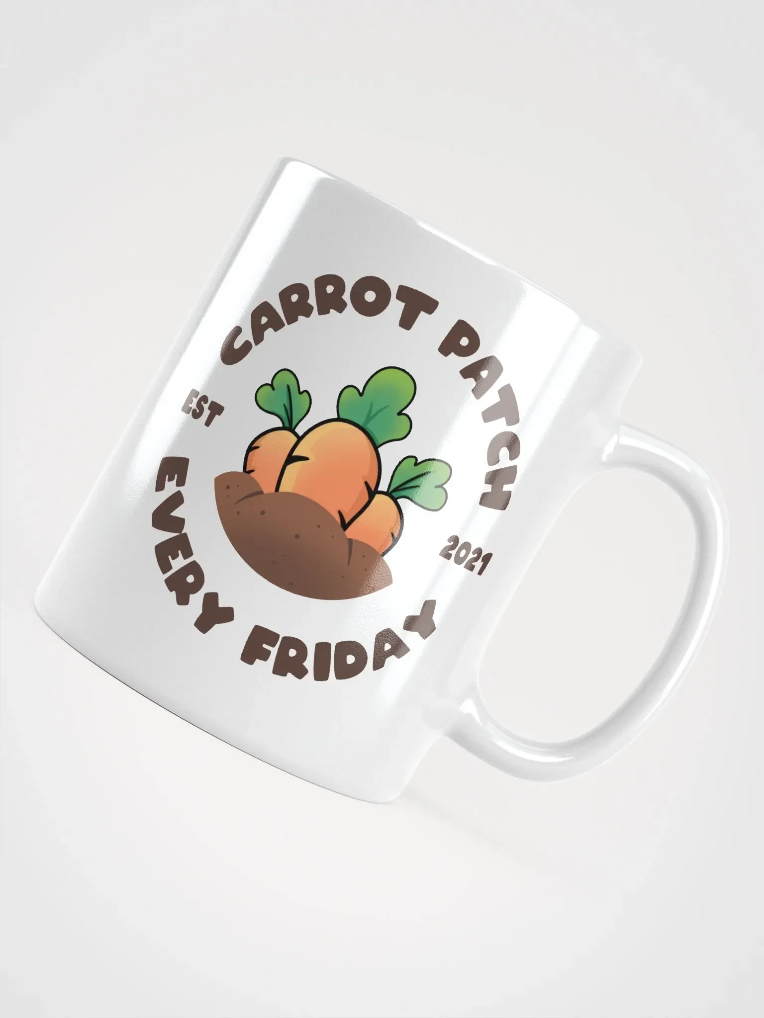 Carrot Patch Mug White product image (4)