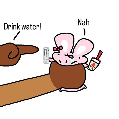 Why won’t she stay hydrated 😔