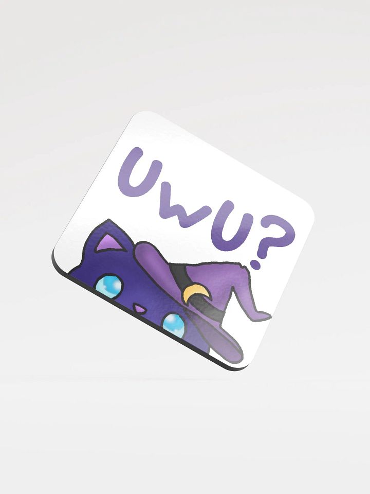 Nyx the Cat UwU Coaster product image (1)