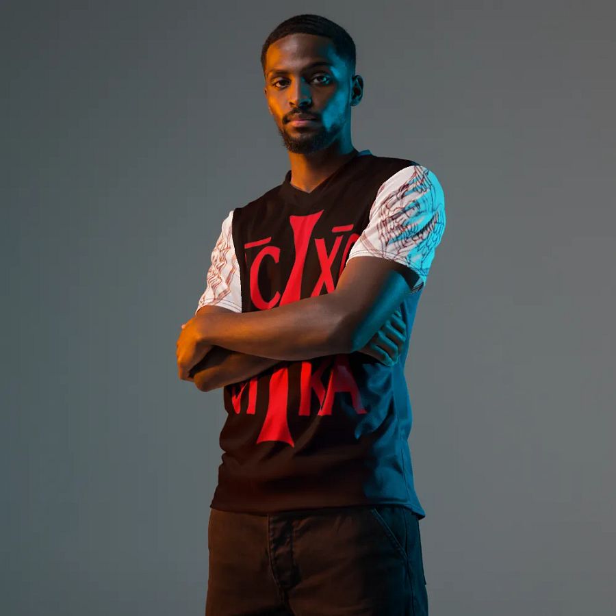 Jesus Christ Conquers All-Over Print Sports Jersey product image (11)