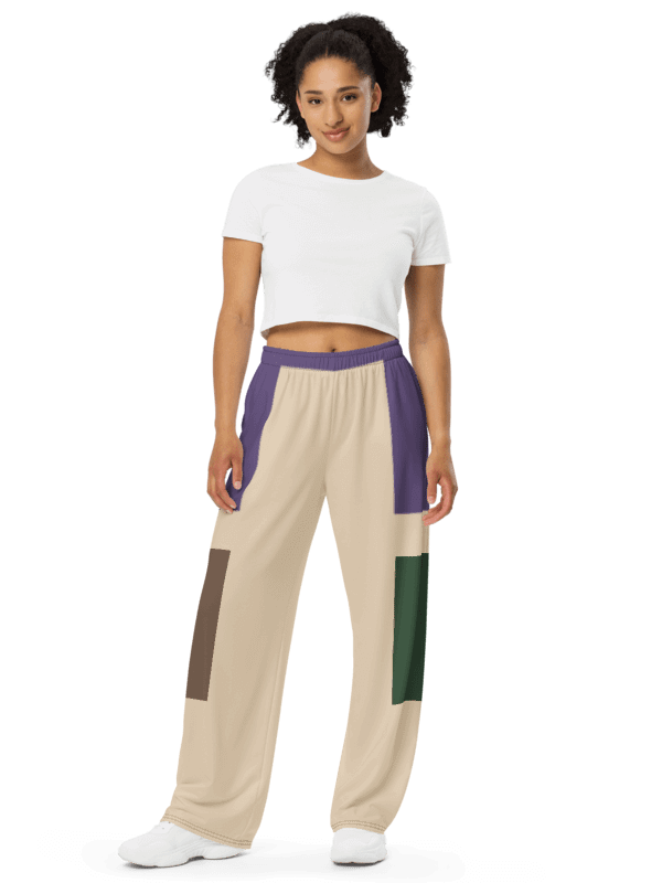 Luna Colour Block Wide Leg Pants product image (3)