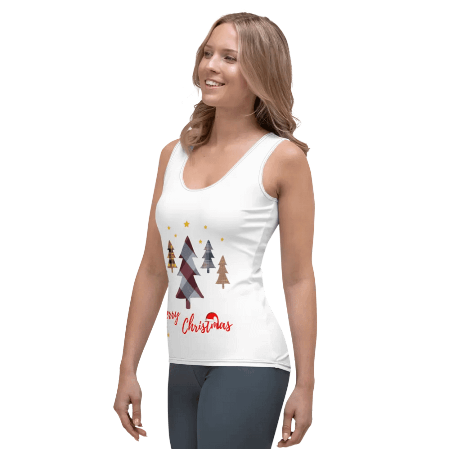 Happy Holidays in Christmas Women's Tank Top product image (3)