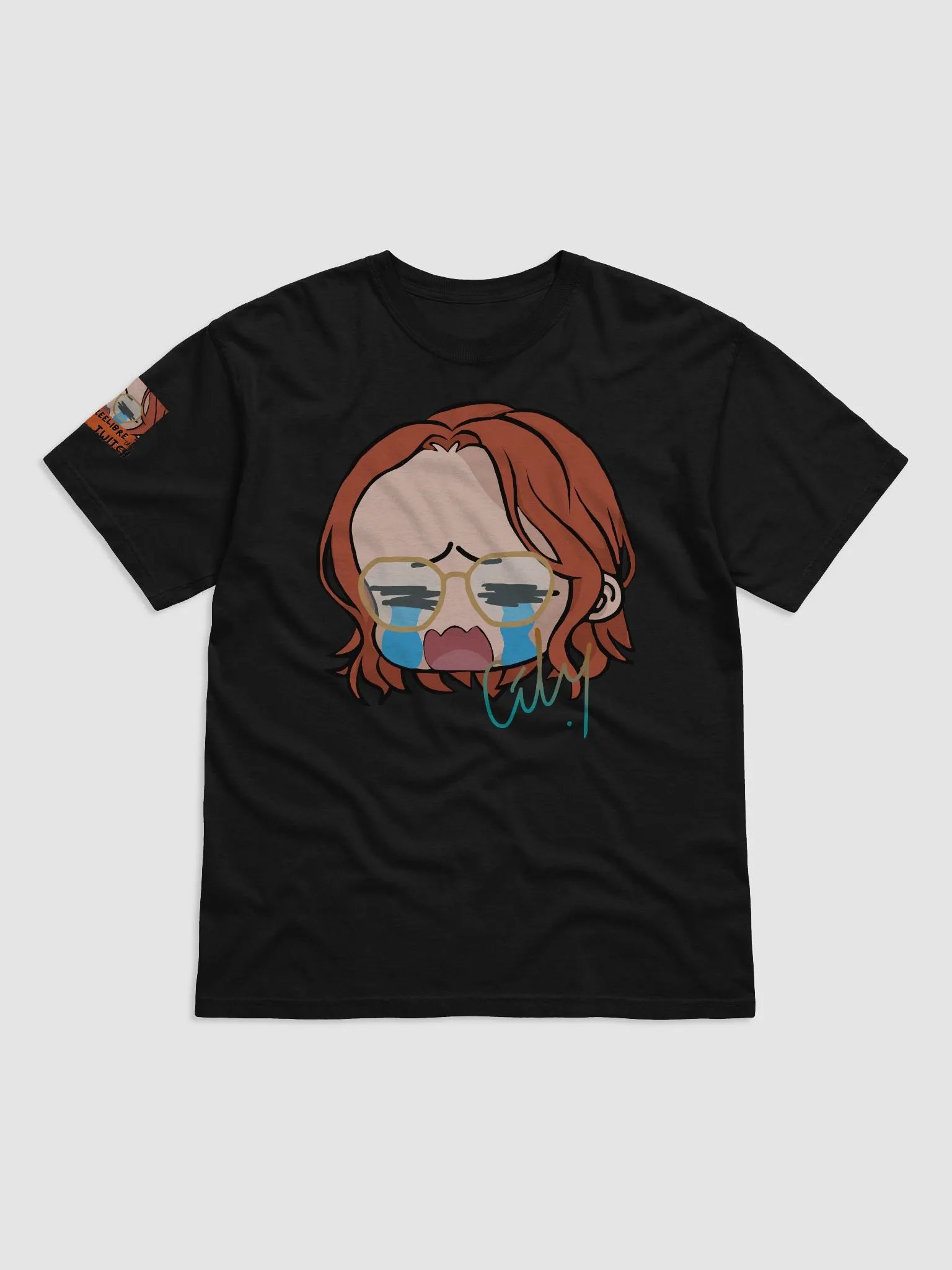 CRYING TWITCH EMOJI T-Shirt product image (3)