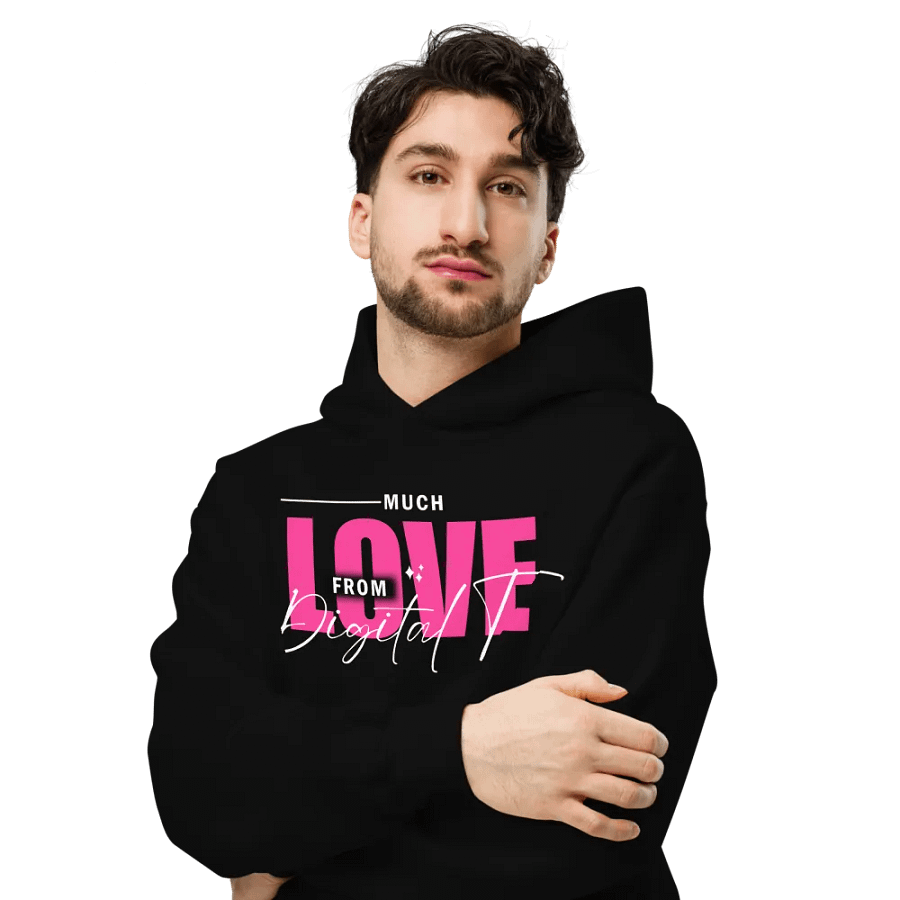 Much Love (Unisex Premium Oversized Hoodie) product image (6)