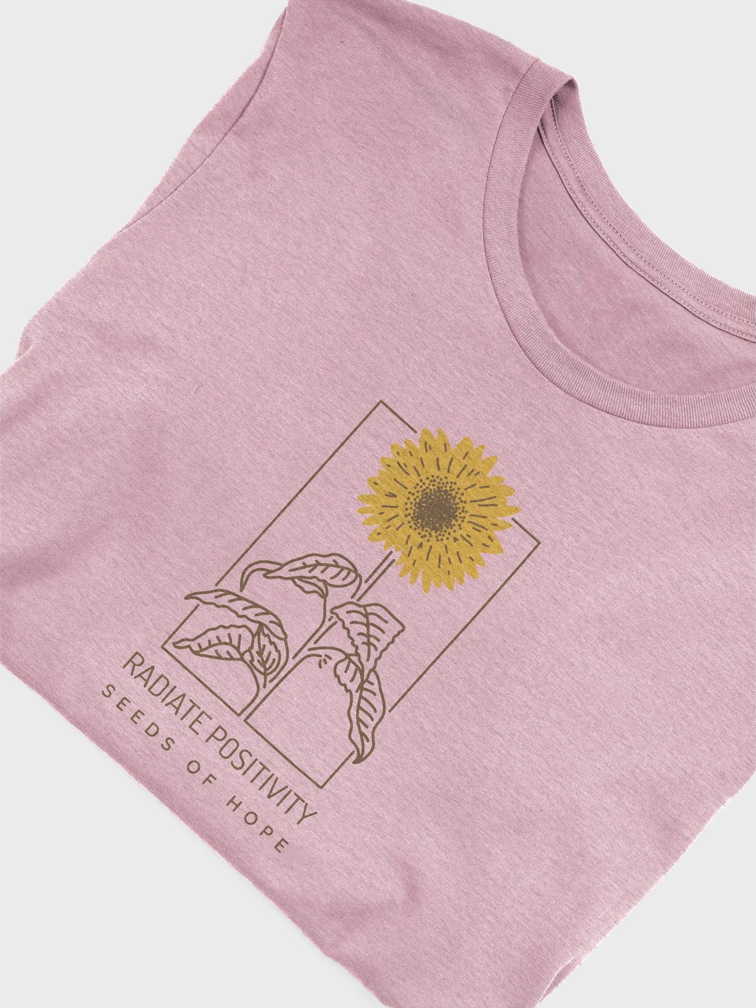 Radiant Sunflower Positivity Tee product image (6)