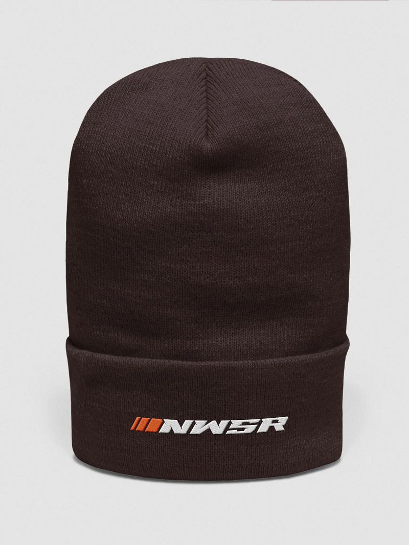 NWSR Flat Logo Embroidered Beanie