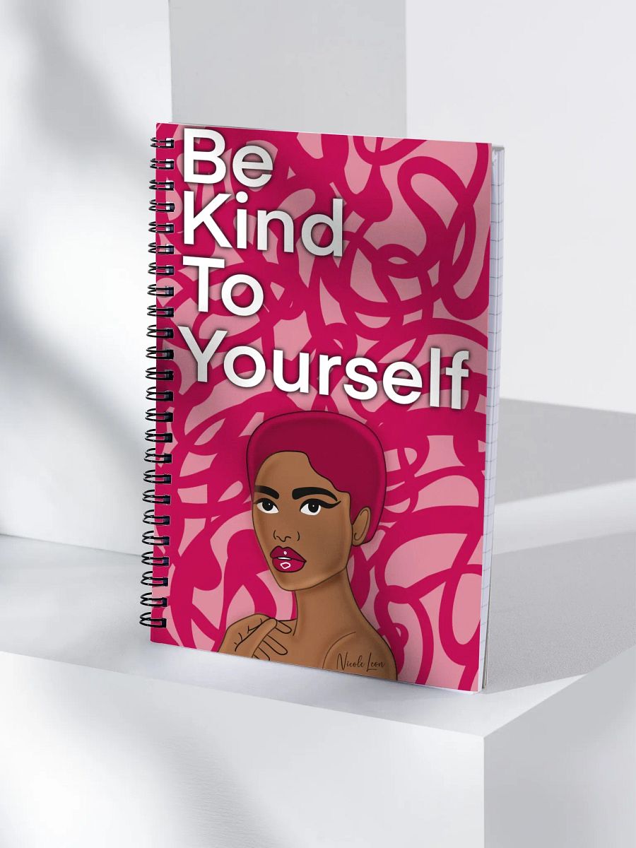 Melanin Woman - Be Kind To Yourself Spiral Notebook product image (4)