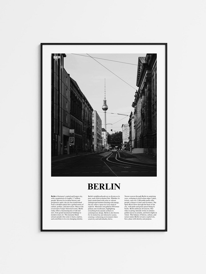 Berlin 02 Newspaper Poster product image (1)