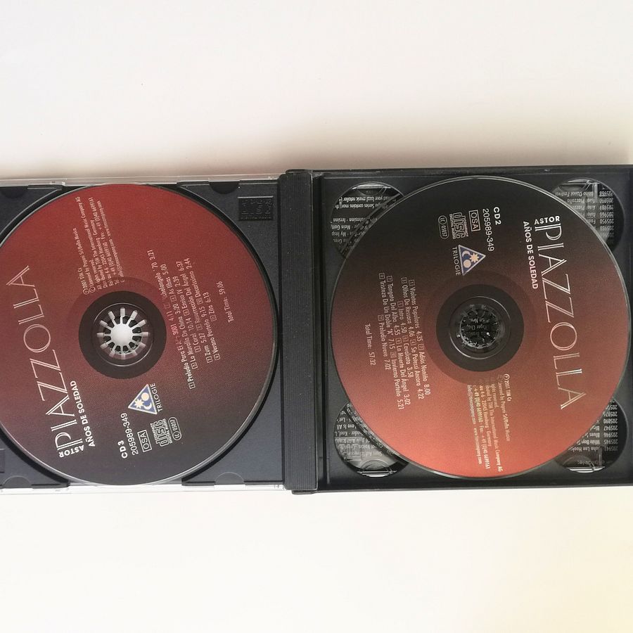 Astor Piazzolla - Anos De Soledad 3xCD Box Set, New Tango Music Album, Limited Edition Tango Nuevo Trilogy product image (7)