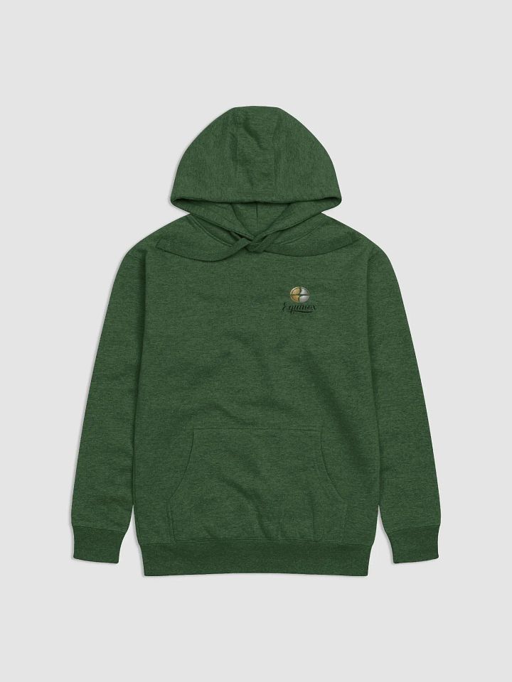 Equinox Harmony Unisex Premium Hoodie - Gold & Silver Logo Design product image (1)