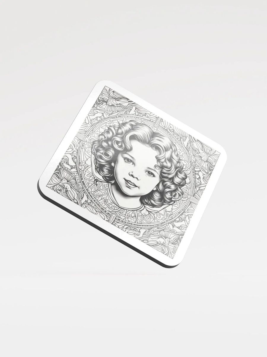 Curly Circles Cork Coaster product image (1)
