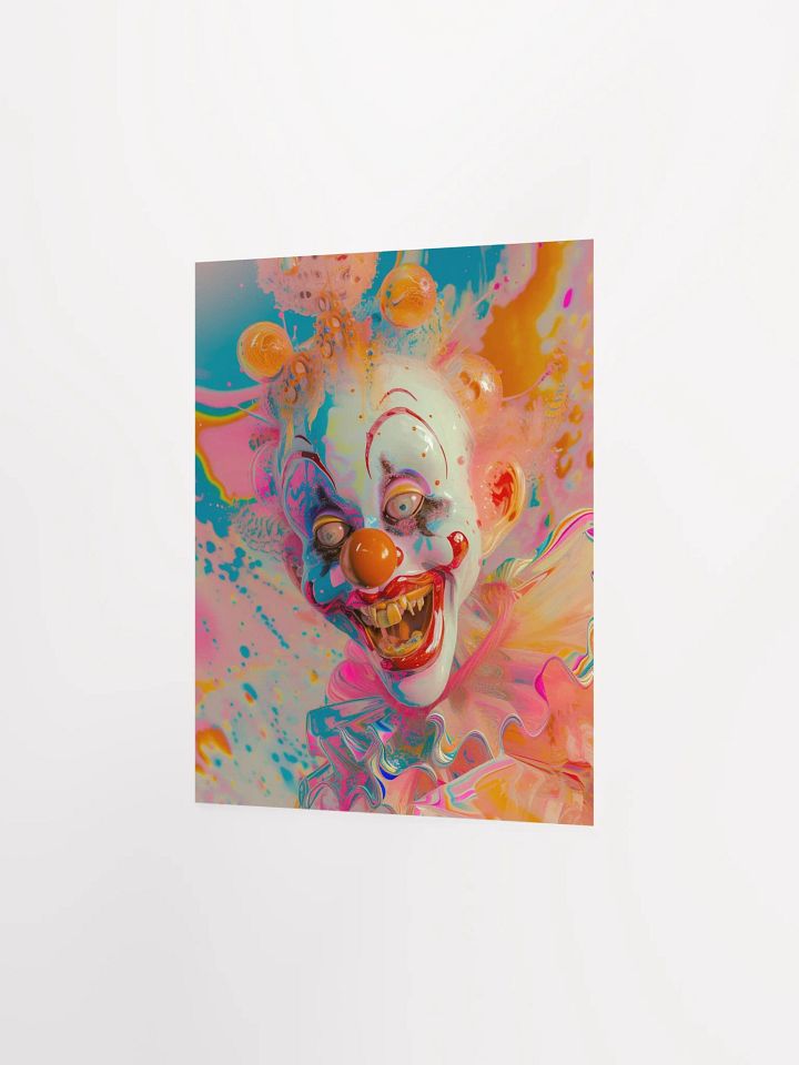 Psychedelic Clown Carnival Poster product image (2)