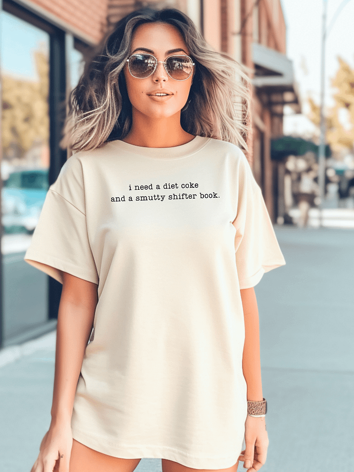 Bookish Diet Coke & Smut Book Tee-shirt product image (1)
