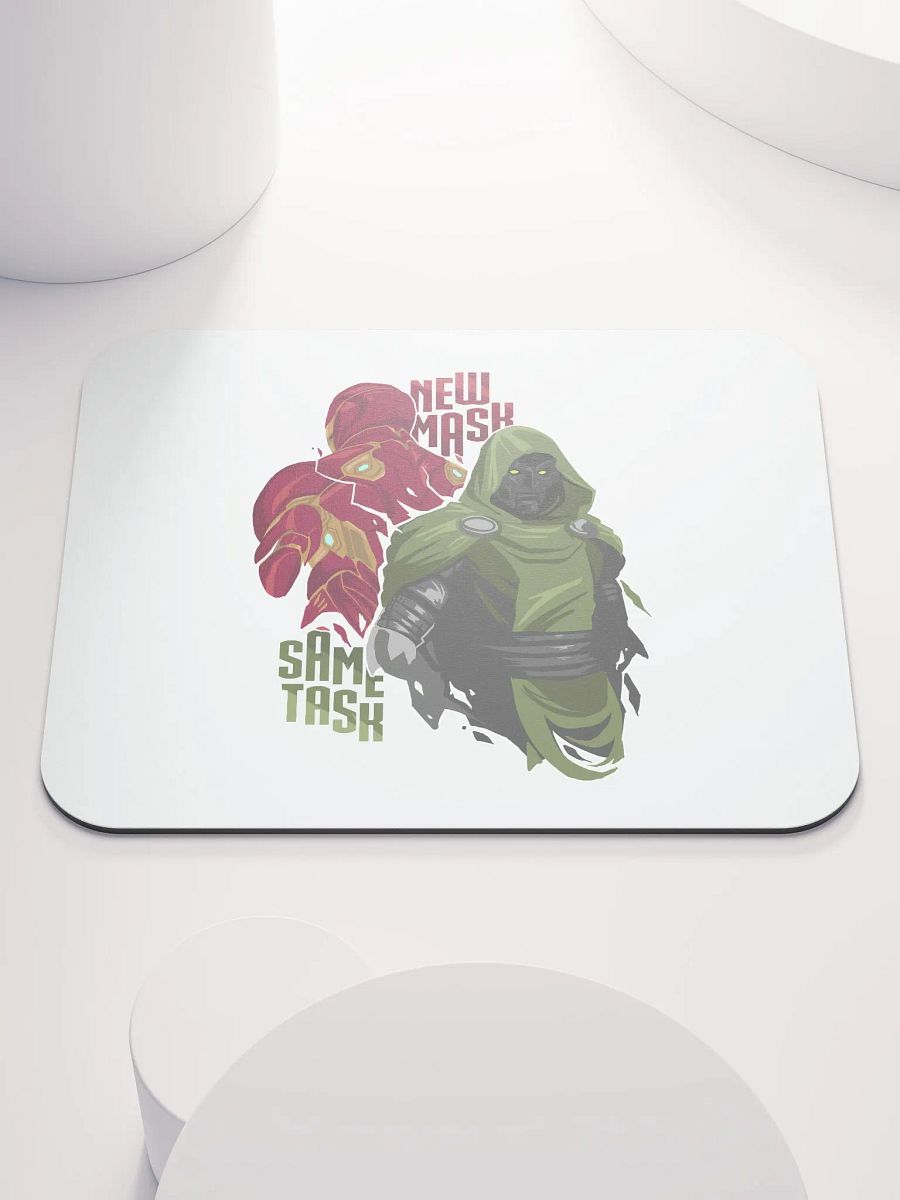 'New Mask Same Task' Mousepad product image (1)