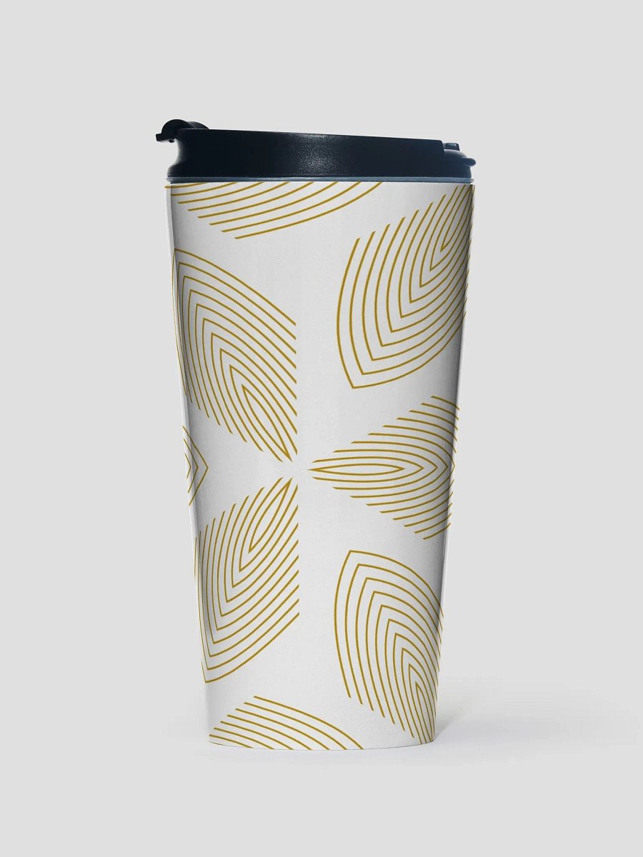 Golden Leaf Luxe – Reusable Travel Mug product image (1)